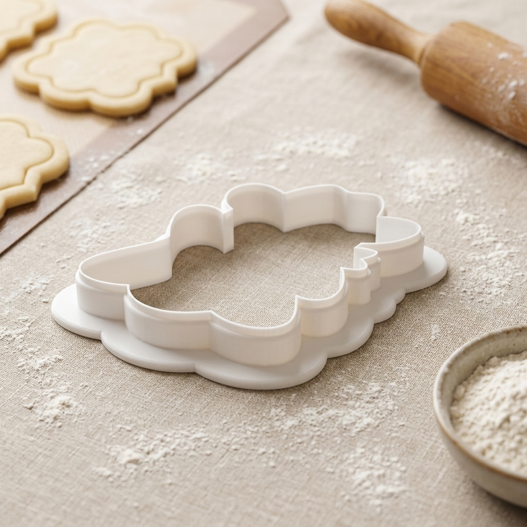 Cowboy Ghost Cookie Cutter, 3D Printed Halloween Party