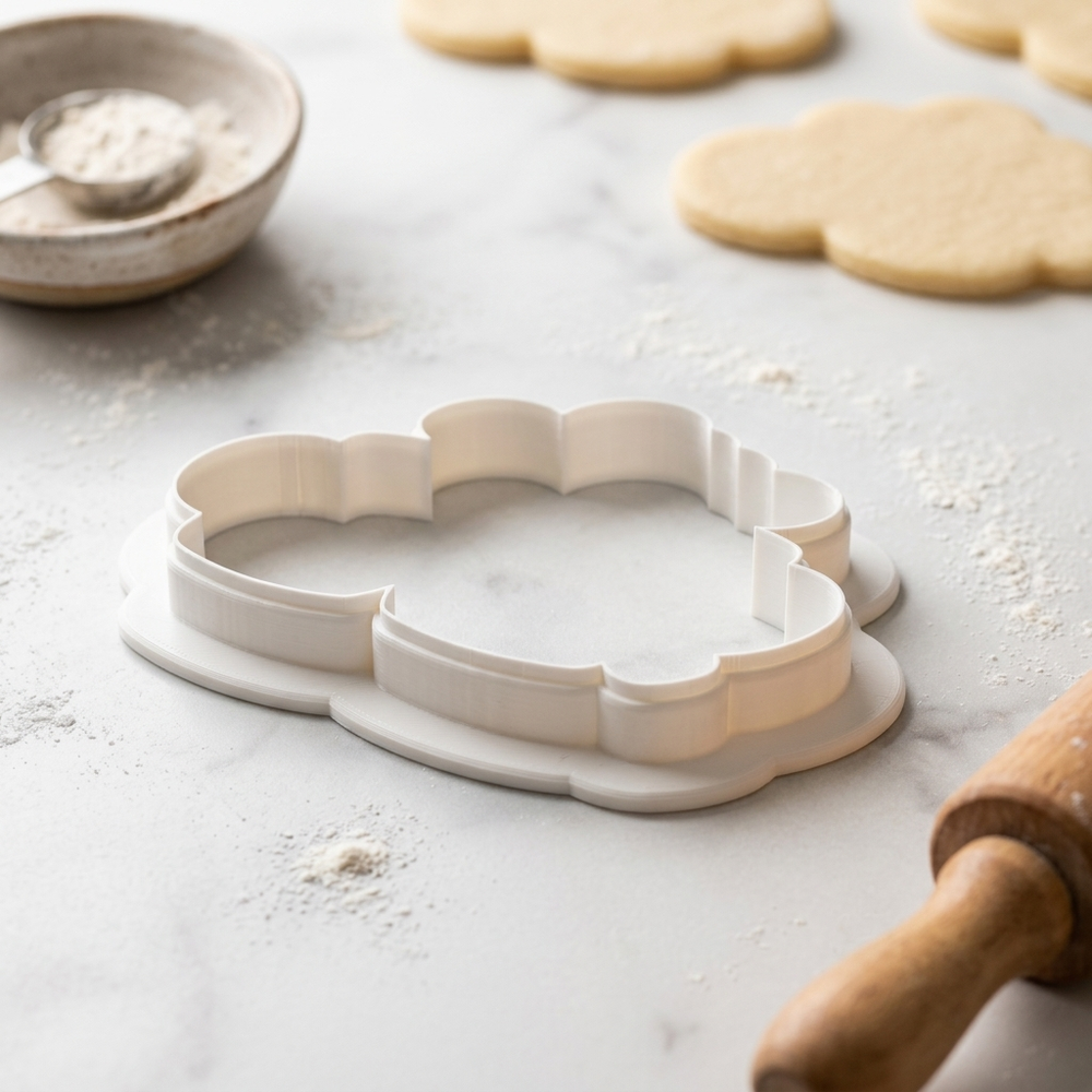 Galentine Friendship Mug Pair Cookie Cutter, 3D Printed Valentine Cutter