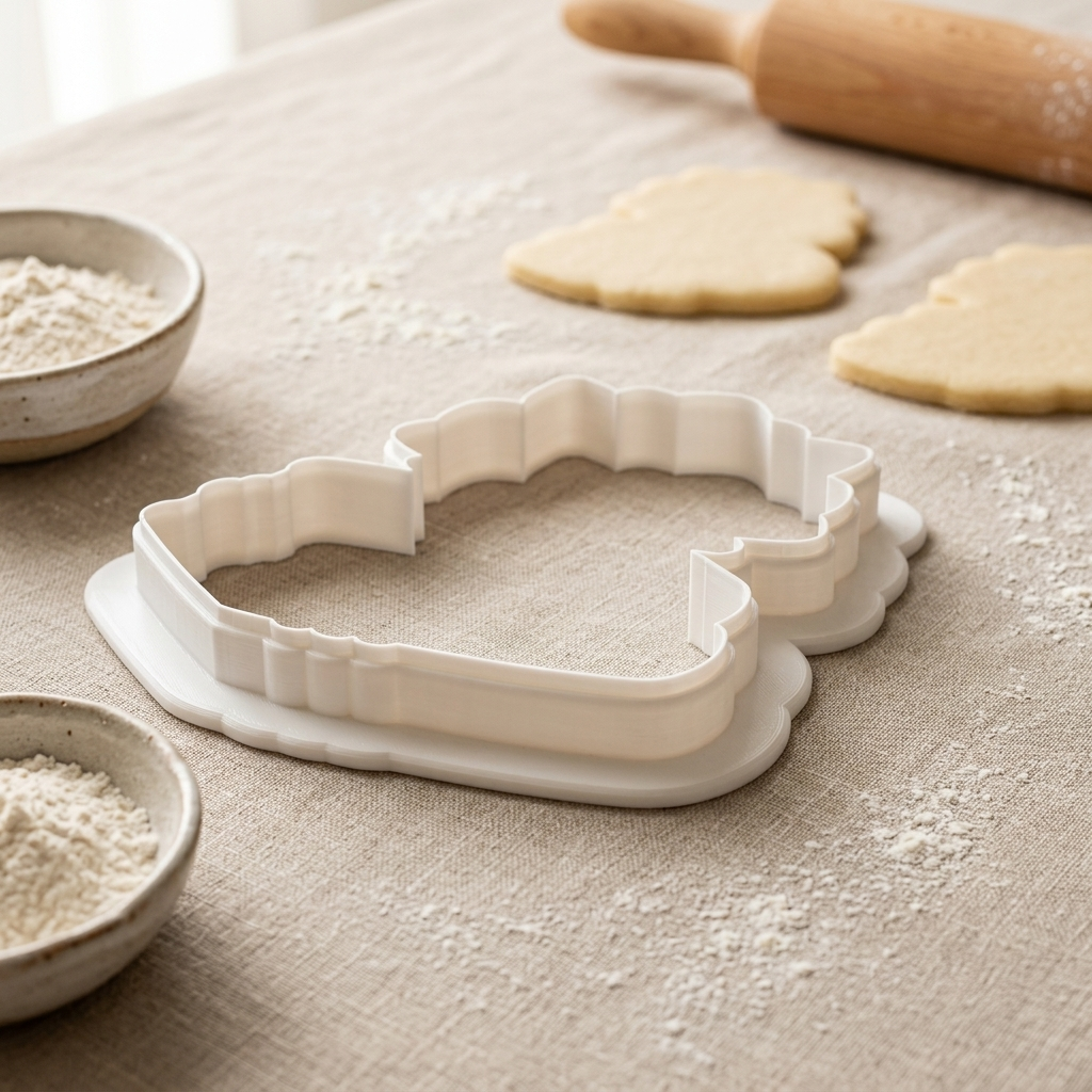 Book Bouquet Cookie Cutter, 3D Printed Book Lover