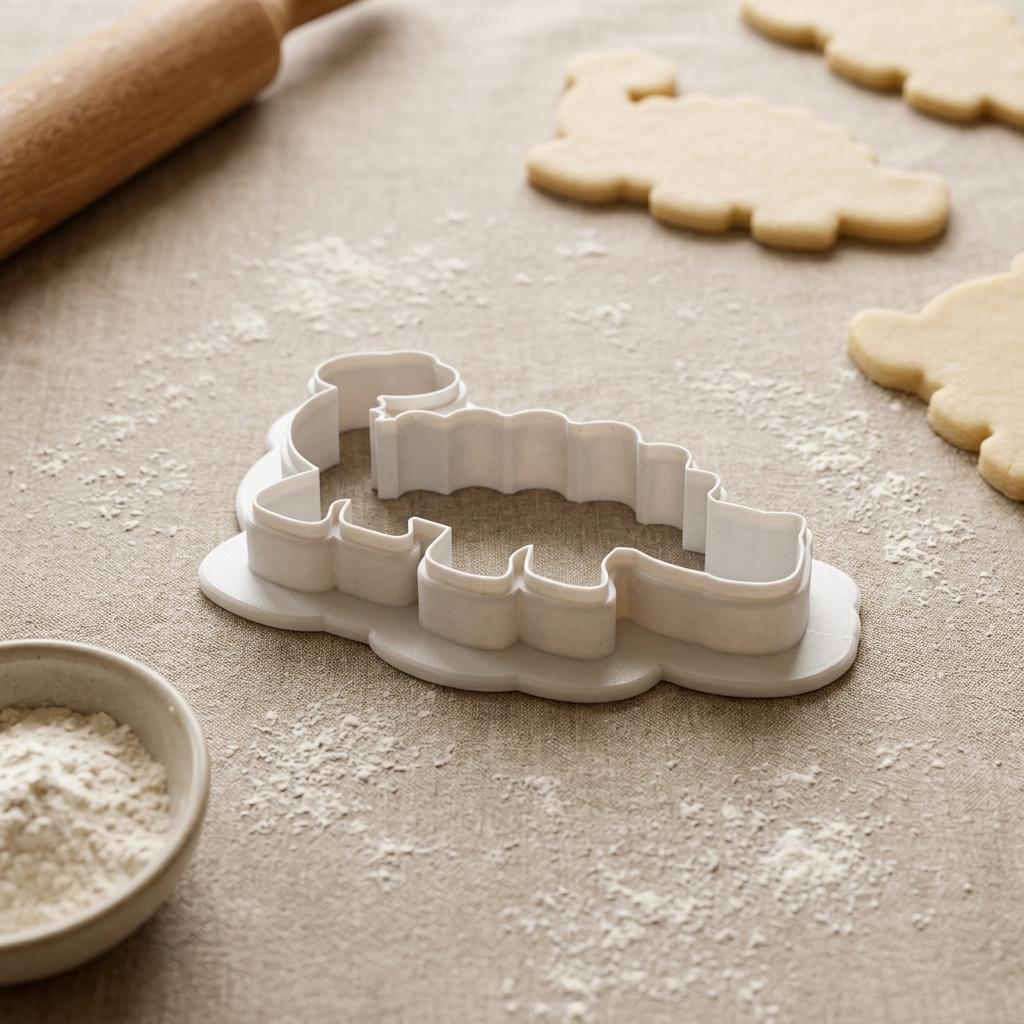Ankylosaurus Dinosaur Cookie Cutter, 3D Printed Birthday Party Cutter