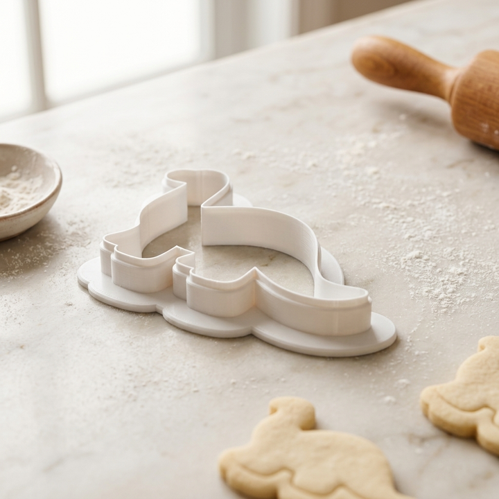 Apatosaurus Dinosaur Cookie Cutter, 3D Printed Birthday Party Cutter