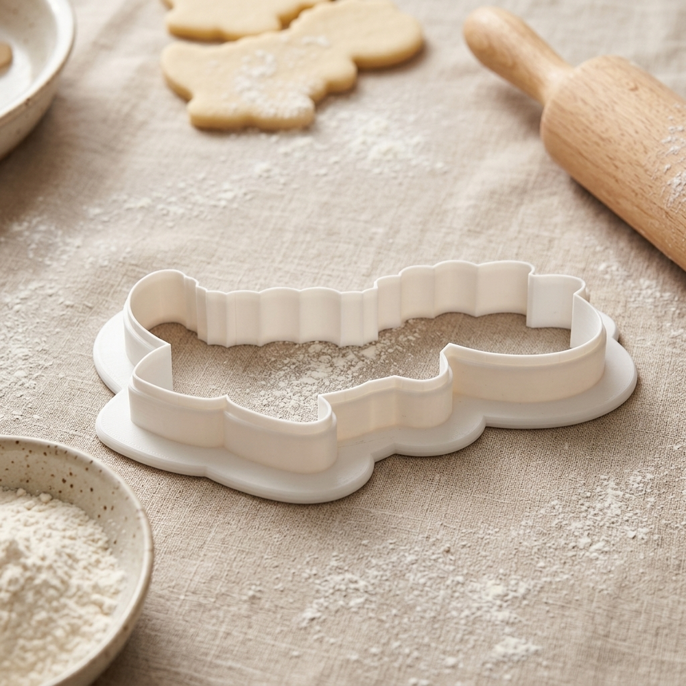 Carnotaurus Dinosaur Cookie Cutter, 3D Printed Birthday Party Cutter