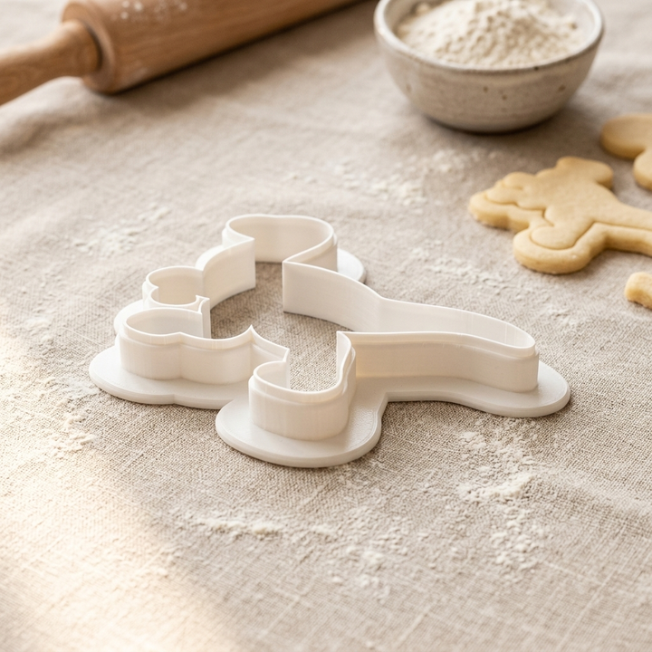 Gallimimus Dinosaur Cookie Cutter, 3D Printed Birthday Party Cutter