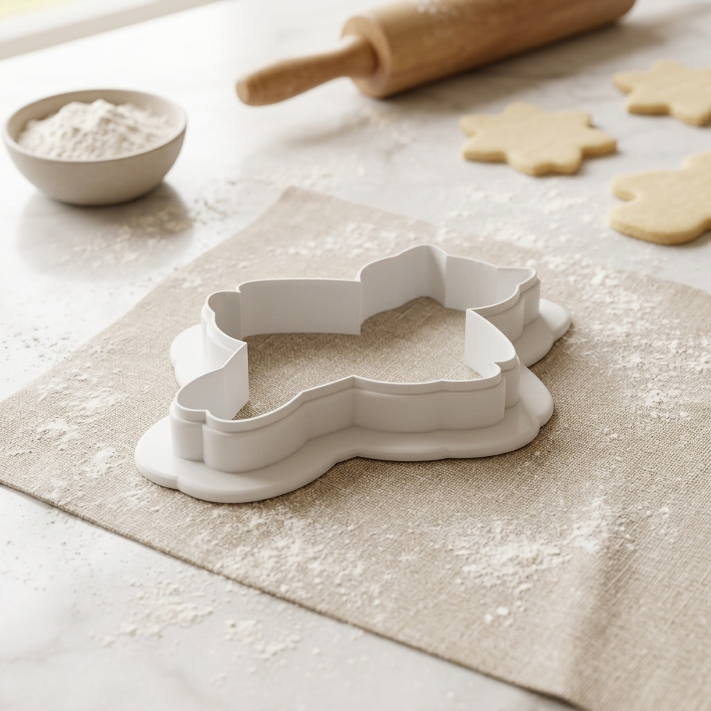 Ballerina Cat Cookie Cutter, 3D Printed Ballet Recital Design