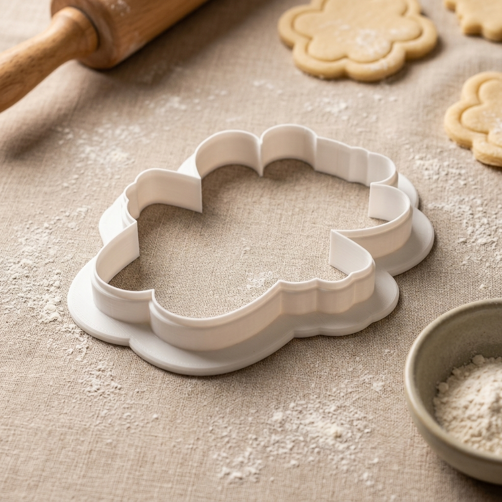 Ballerina Bear Cookie Cutter, 3D Printed Ballet Recital Design