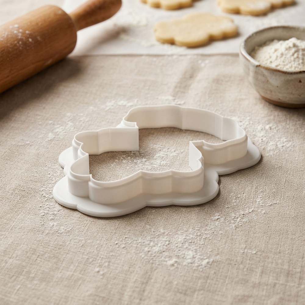 Ballerina Puppy Cookie Cutter, 3D Printed Ballet Recital Design