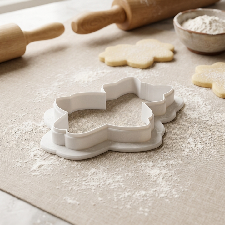 Ballerina Fox Cookie Cutter, 3D Printed Ballet Recital Design