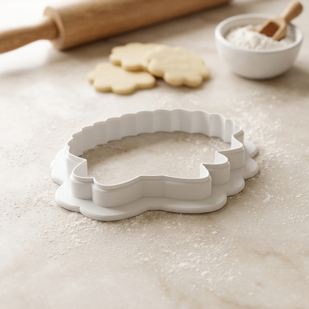 Ballerina Hedgehog Cookie Cutter, 3D Printed Ballet Recital Design