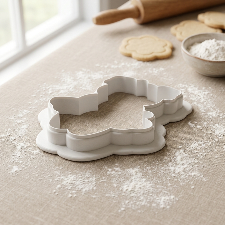 Ballerina Pig Cookie Cutter, 3D Printed Ballet Recital Design