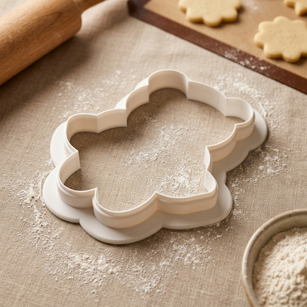 Ballerina Panda Cookie Cutter, 3D Printed Ballet Recital Design