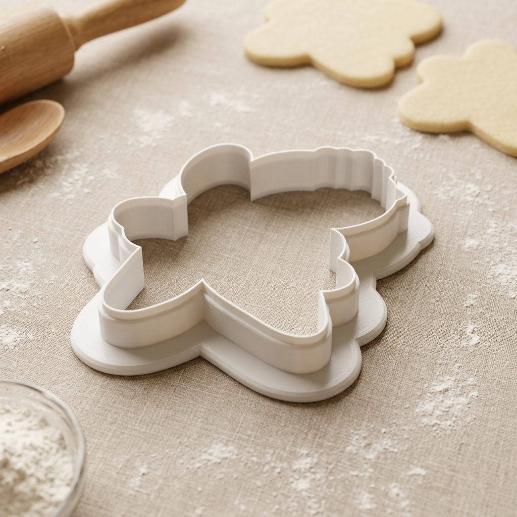 Ballerina Sloth Cookie Cutter, 3D Printed Ballet Recital Design