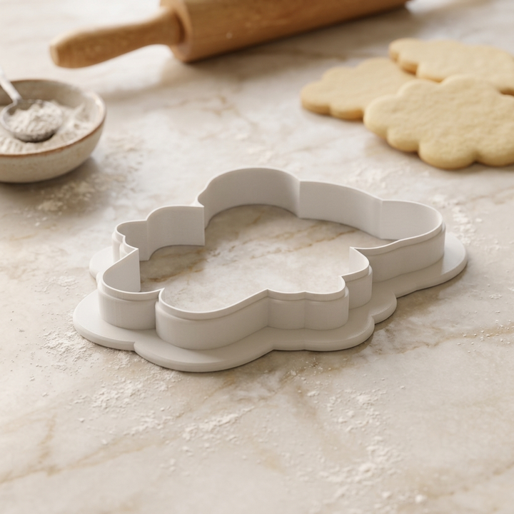 Ballerina Elephant Cookie Cutter, 3D Printed Ballet Recital Design