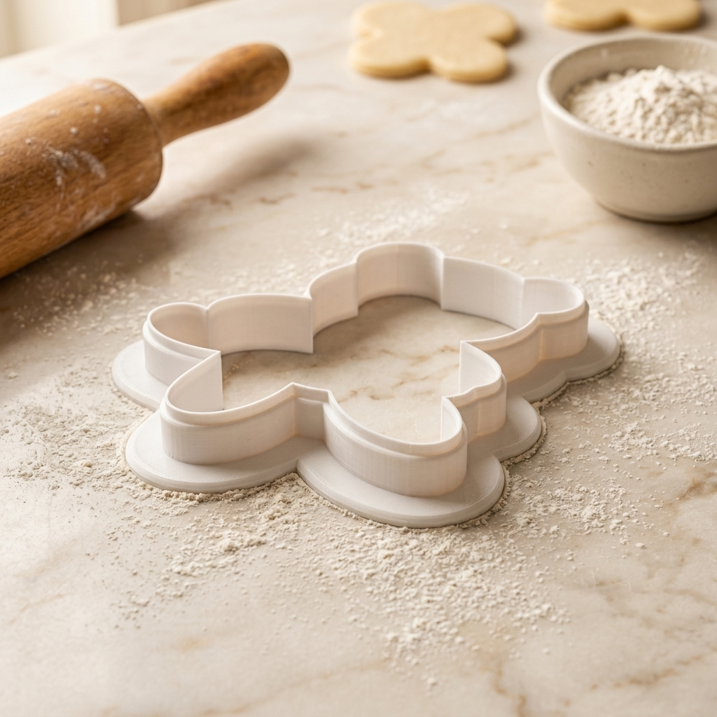 Ballerina Tiger Cub Cookie Cutter, 3D Printed Ballet Recital Design