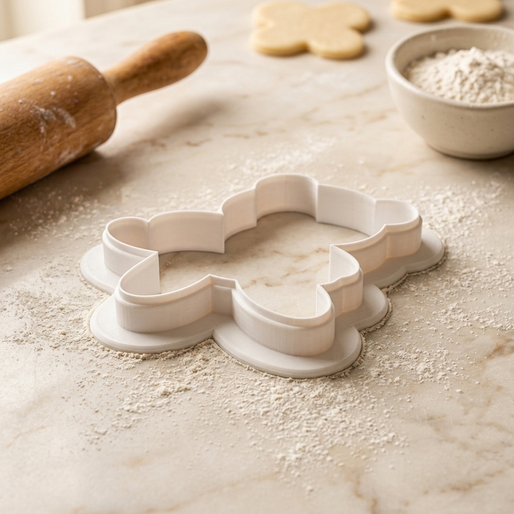 Ballerina Tiger Cub Cookie Cutter, 3D Printed Ballet Recital Design