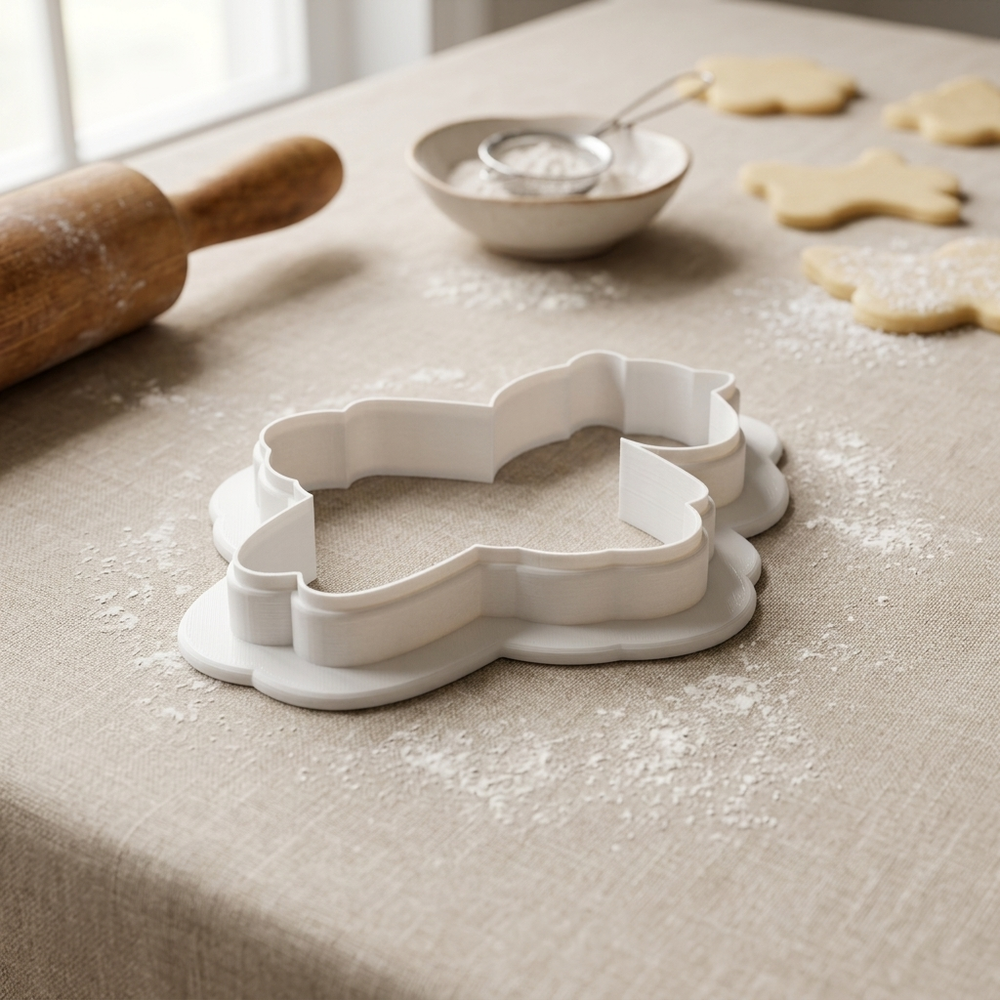 Ballerina Zebra Cookie Cutter, 3D Printed Ballet Recital Design