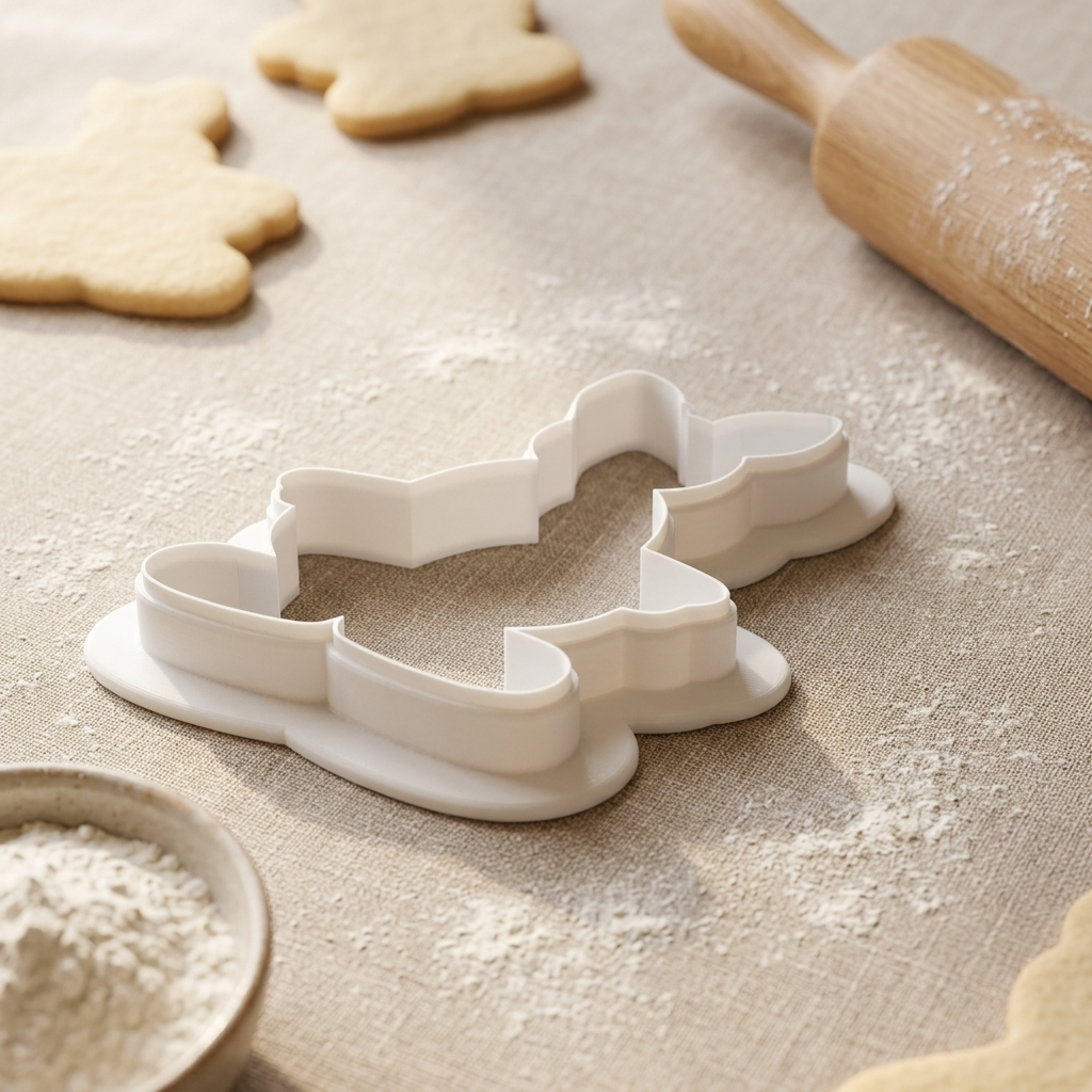 Ballerina Kangaroo Cookie Cutter, 3D Printed Ballet Recital Design