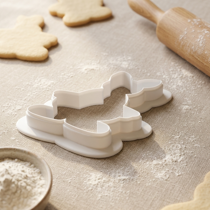 Ballerina Kangaroo Cookie Cutter, 3D Printed Ballet Recital Design