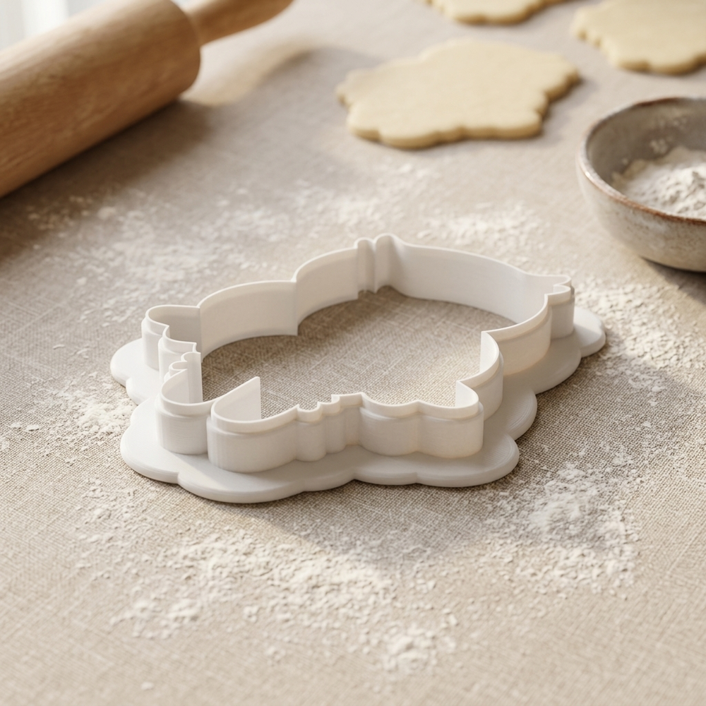 Ballerina Owl Cookie Cutter, 3D Printed Ballet Recital Design