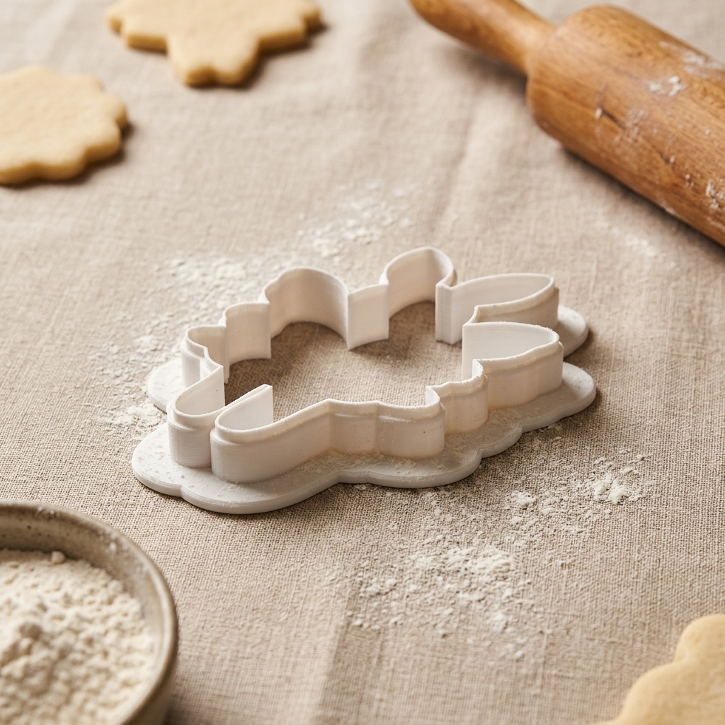 Ballerina Fairy Bunny Cookie Cutter, 3D Printed Fantasy Ballet Design