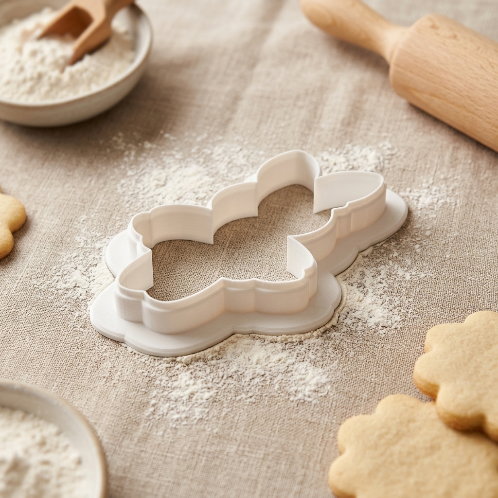 Ballerina Bunny Recital Pose Cookie Cutter, 3D Printed Dance Recital Design