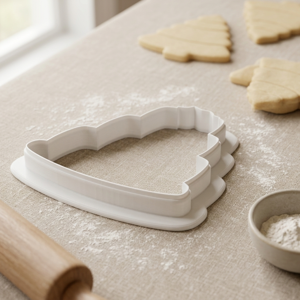 Floral Tiered Cake Cookie Cutter, 3D Printed Food Design