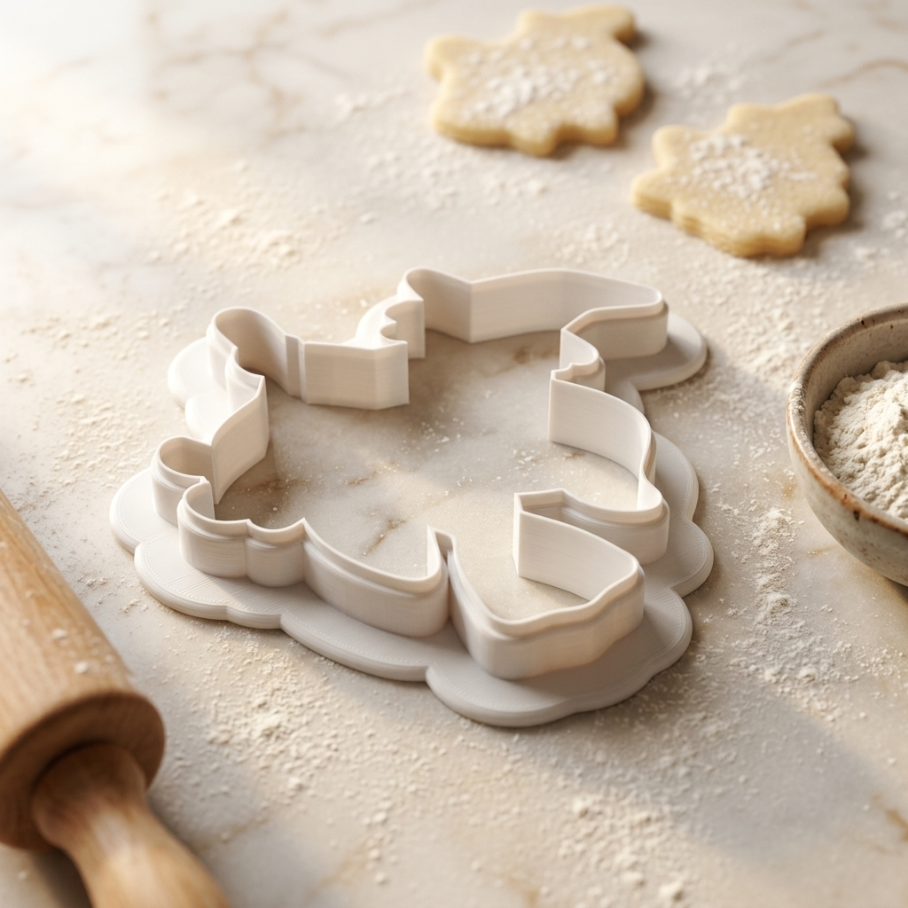 Wicked Witch Cookie Cutter, 3D Printed Halloween Design
