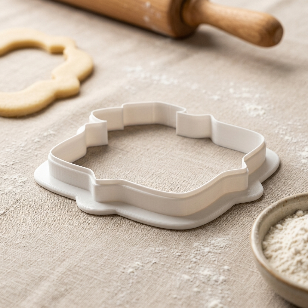 Grad Plaque with Tassel Cookie Cutter, 3D Printed Graduation Design