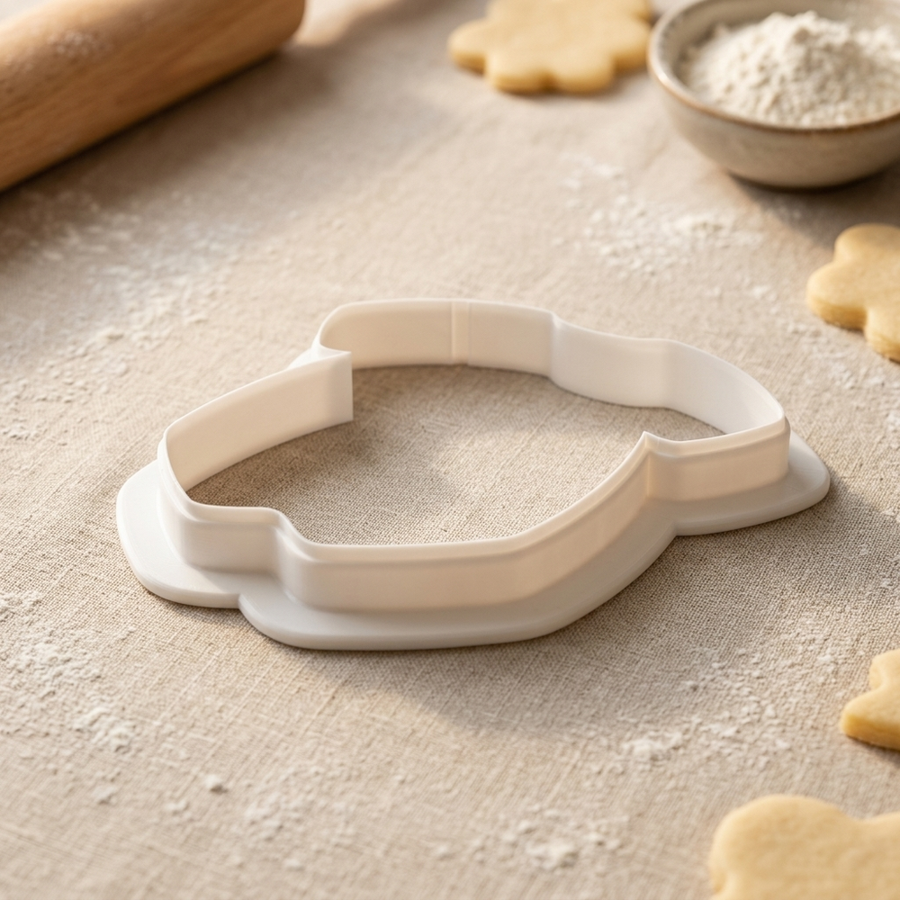 Baby Romper Cookie Cutter, 3D Printed Baby Shower Design