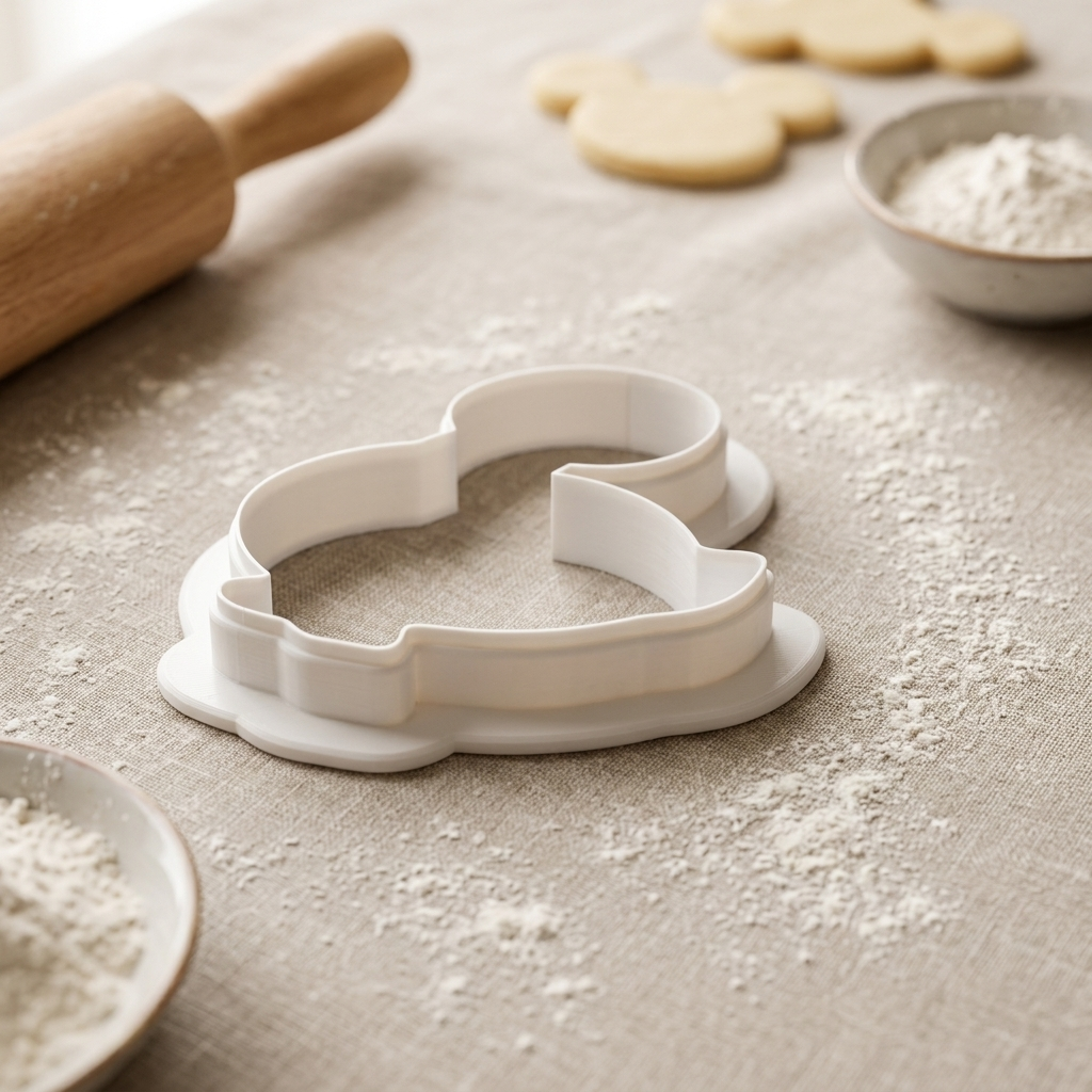 Coquette Goose Cookie Cutter, 3D Printed Animal Design