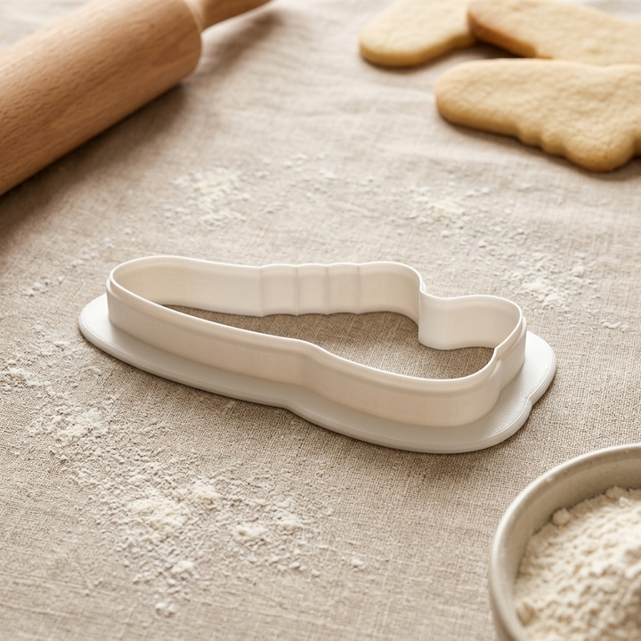 Running Shoe Cookie Cutter– 3D Printed for Cookies &amp; Fondant