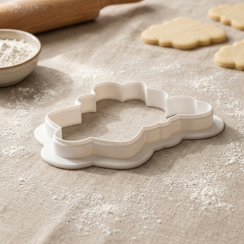 Valentine Stick Fairy Cookie Cutter, 3D Printed Valentine Design