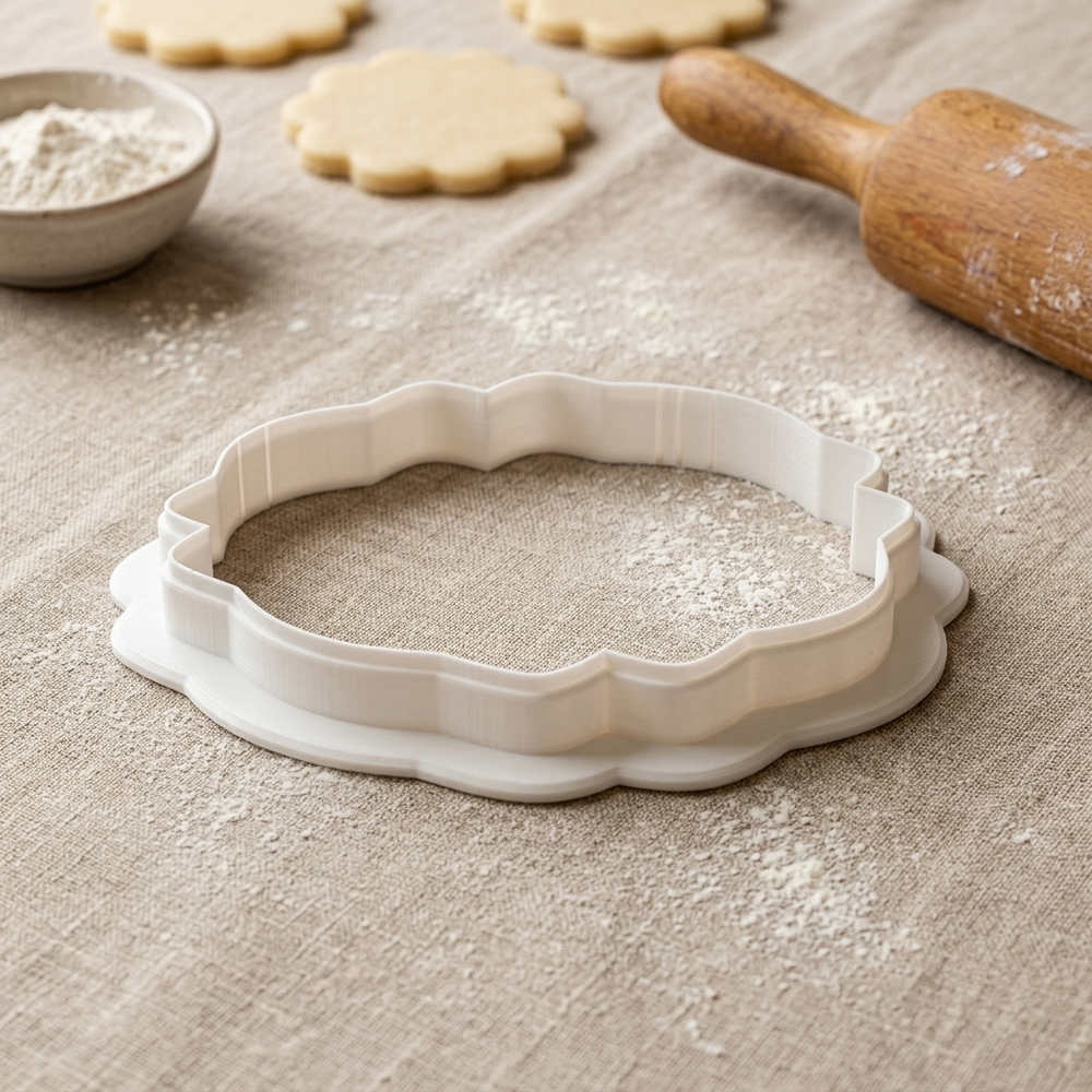 Congrats Grad Plaque Cookie Cutter, 3D Printed Graduation Design