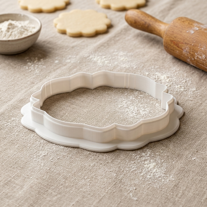 Congrats Grad Plaque Cookie Cutter, 3D Printed Graduation Design