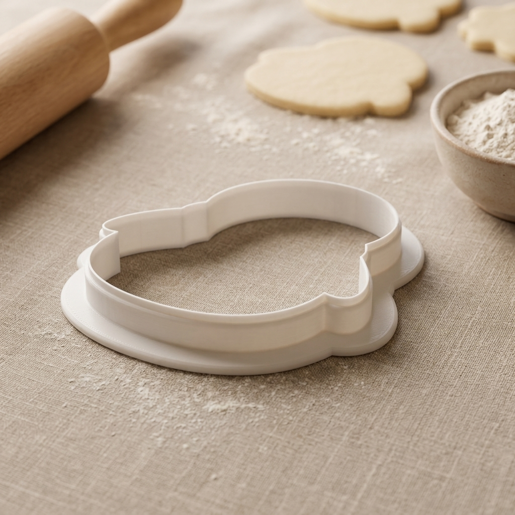 Chubby Penguin Cookie Cutter, 3D Printed Holiday Design