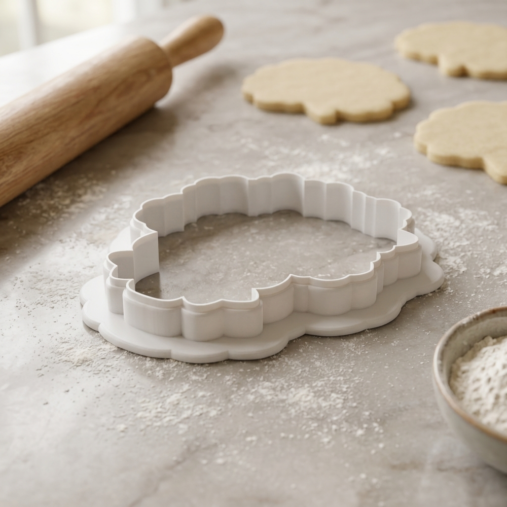 Daisy Bouquet Cookie Cutter, 3D Printed Party Design