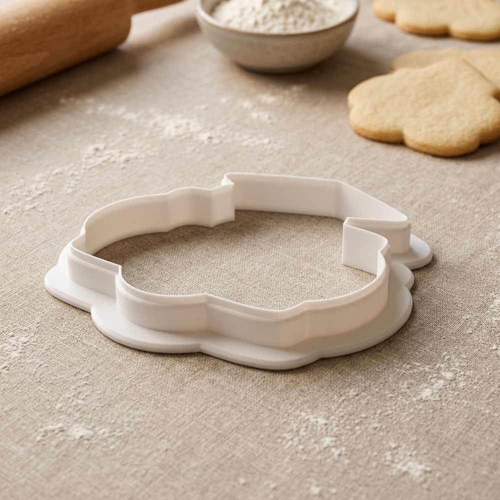 Coquette Grad Set Cookie Cutter, 3D Printed Graduation Design