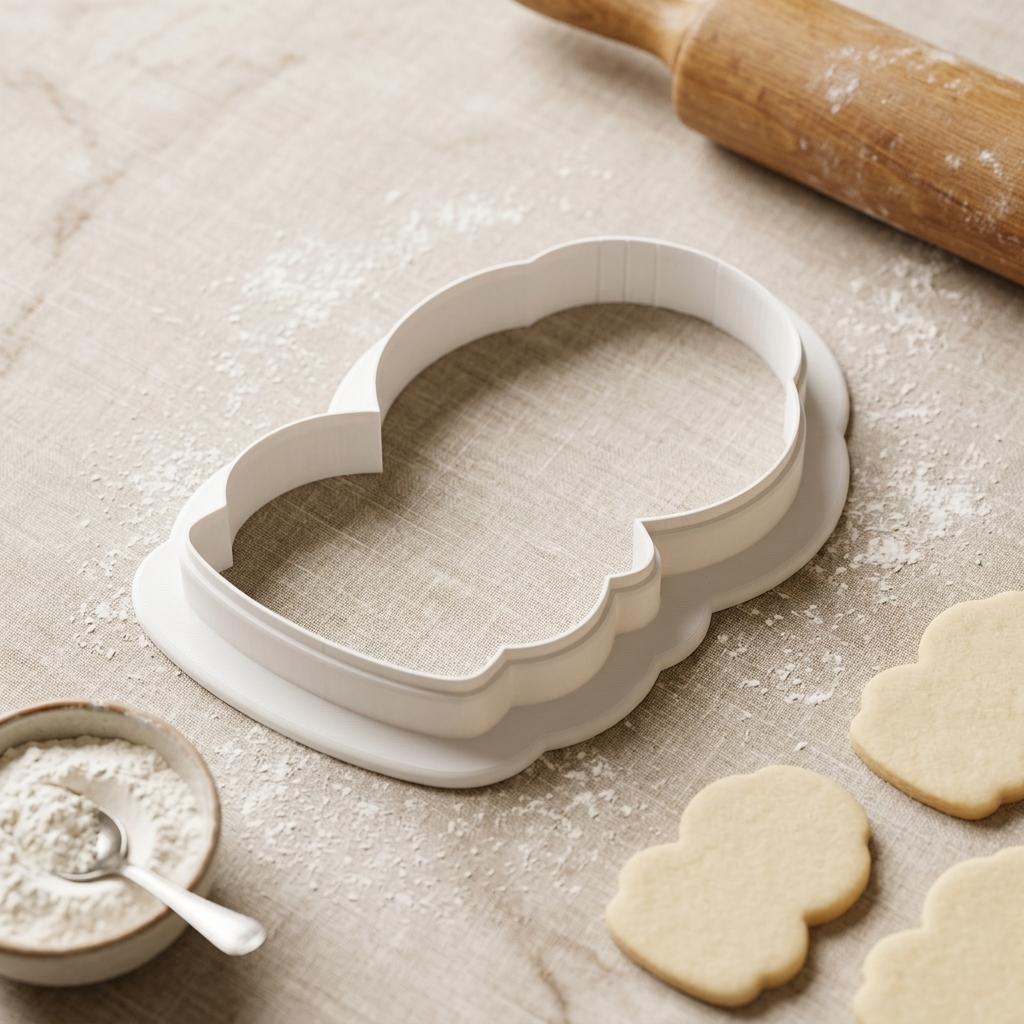 Spa Girl Cookie Cutter, 3D Printed Party Design