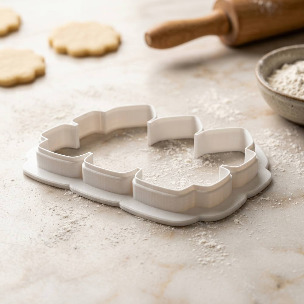 Picket Fence Wooden Fence Cookie Cutter, 3D Printed Party Design