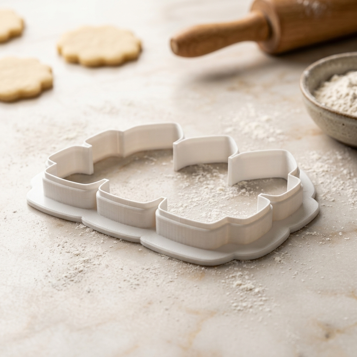 Picket Fence Wooden Fence Cookie Cutter, 3D Printed Party Design