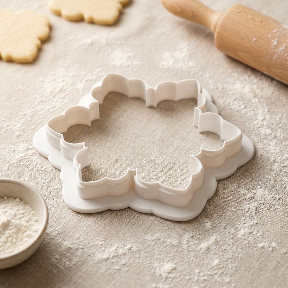 Snowflake One Cookie Cutter, 3D Printed Party Design