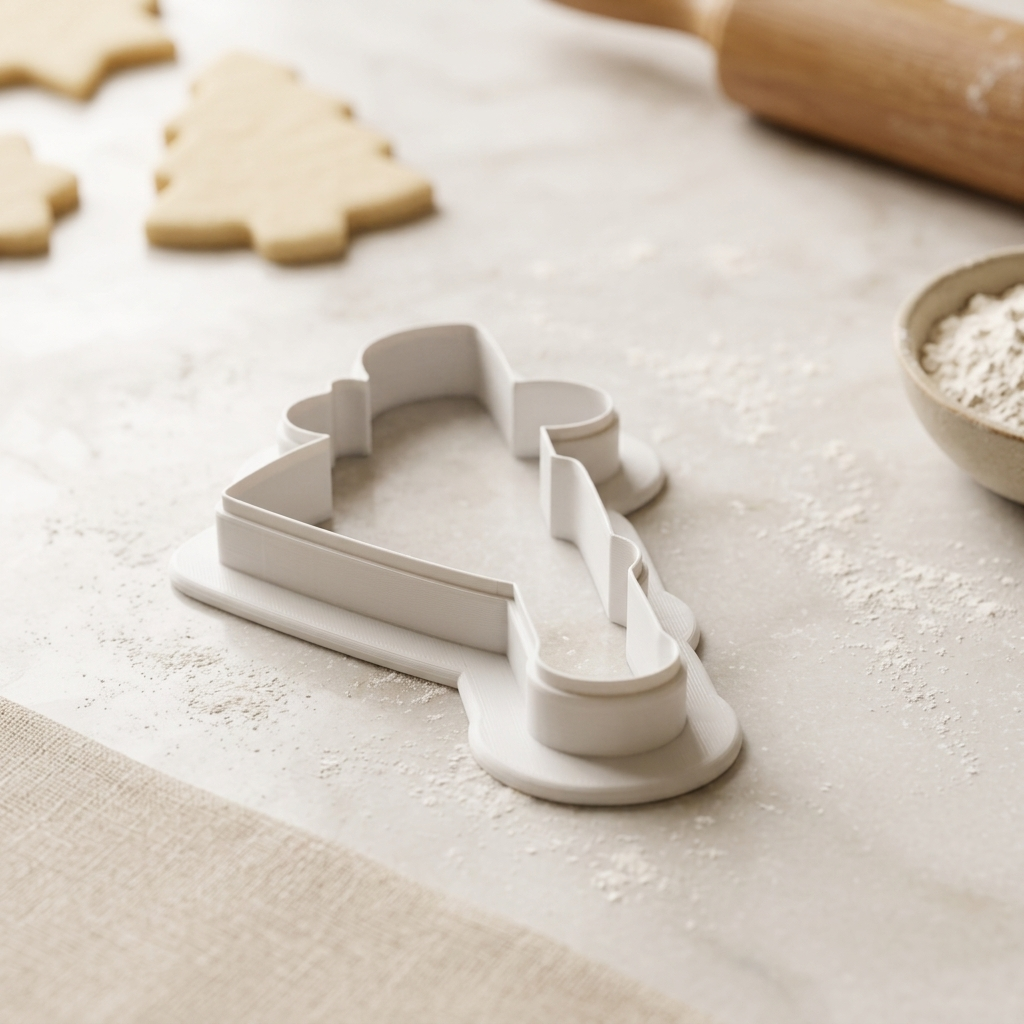 Fishing Rod Cookie Cutter, 3D Printed Travel Design