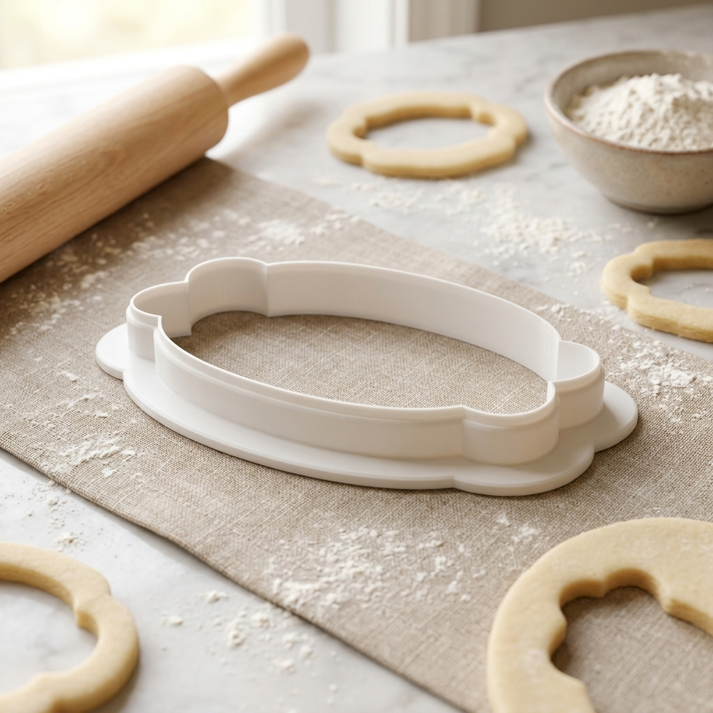 Coquette Bow Vanity Tray Cookie Cutter, 3D Printed Home Design