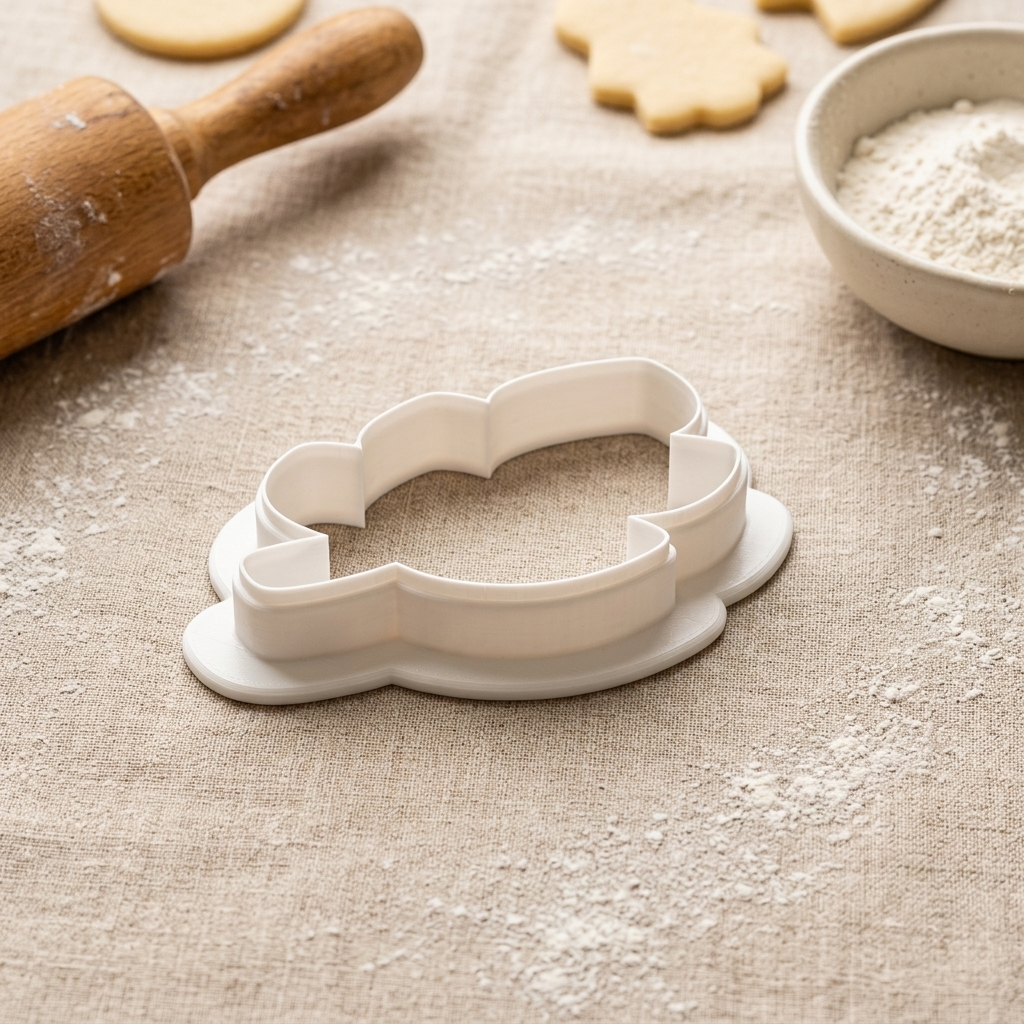 Eucalyptus Leaf Cookie Cutter, 3D Printed Garden Theme