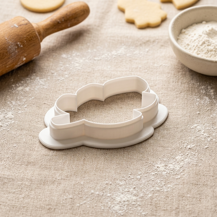 Eucalyptus Leaf Cookie Cutter, 3D Printed Garden Theme