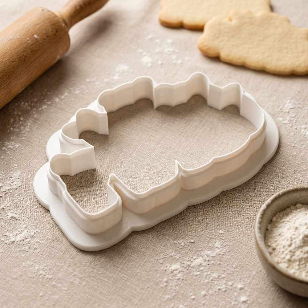 Woodlands Animals Cookie Cutter, 3D Printed Party Theme