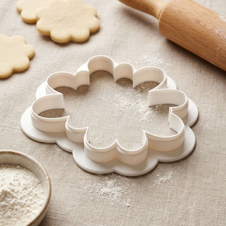 Water Splash Cookie Cutter, 3D Printed Party Theme