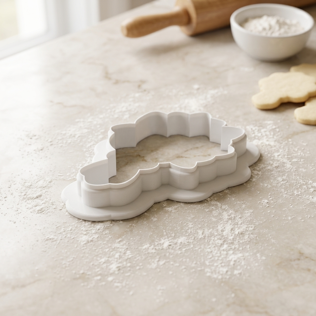 Easter Lily Bouquet Cookie Cutter, 3D Printed Wedding Theme