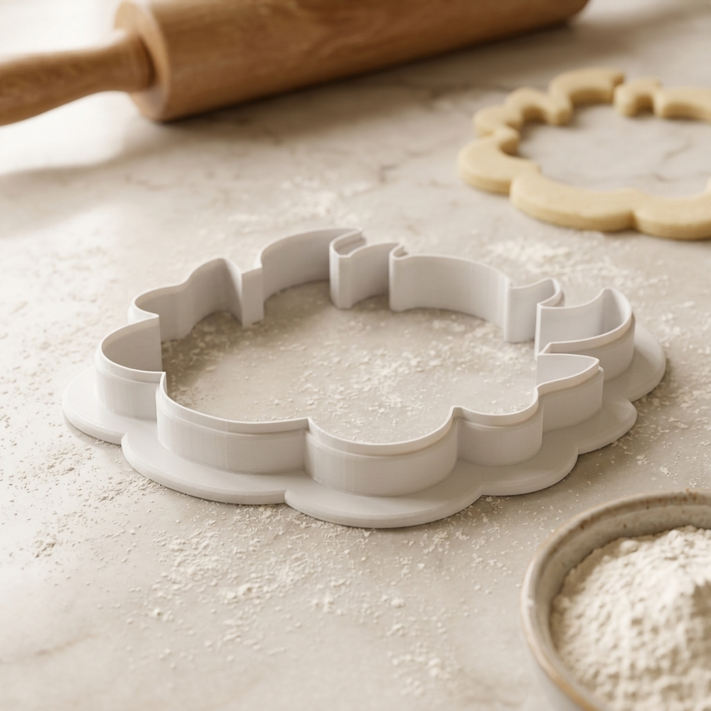 Halloween Monster Face Cookie Cutter, 3D Printed Halloween Theme