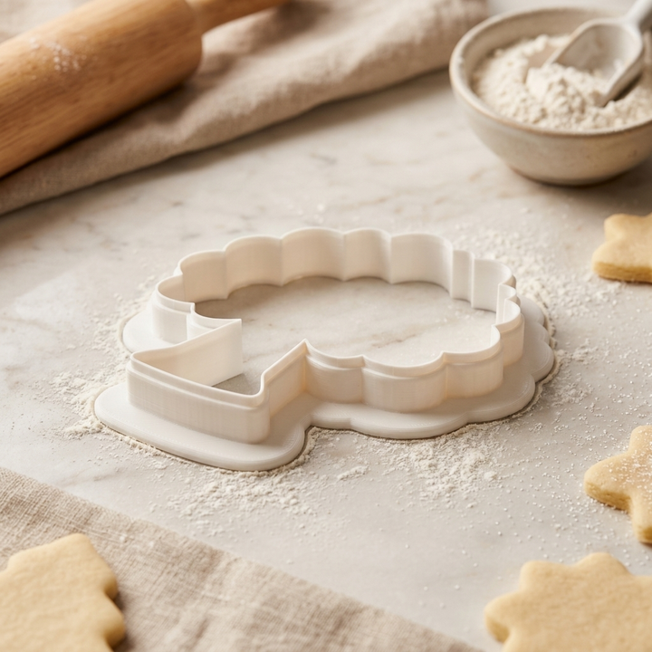 Realistic Tree Cookie Cutter, 3D Printed Party Theme