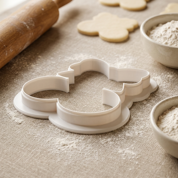 Cherries with Bow Cookie Cutter, 3D Printed Party Theme